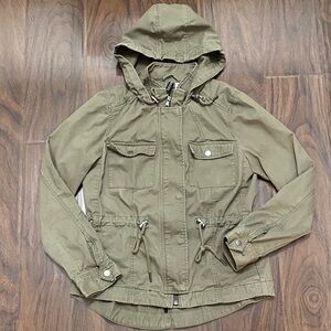 H&M Olive Utility Jacket